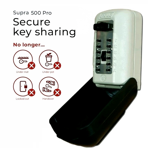 GE500,boîte à clés à code - coffre à clés sécurisé
